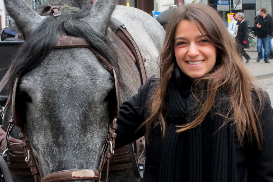 Kerry with Horse